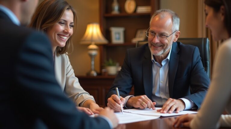 An associate attorney for San Diego Probate Law focused on Riverside County wills matters consults with clients in our San Diego office handling complex legal details discussing 2026 Federal Estate Tax Exemption Limits