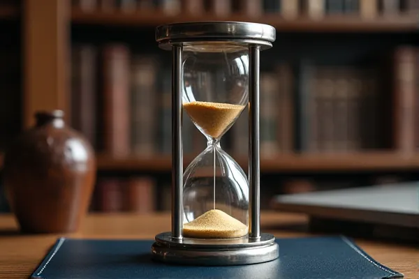 A precise metal vessel measures a silent and steady flow of light, resting atop a foundation of established records.