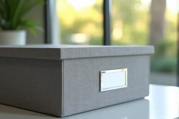 A perfectly aligned archival vessel holds its contents in a state of steady, organized preservation.