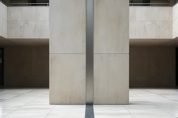 A subtle line or singular element marks a shift in a clear or solid surface as the warm light of a fading day passes through.