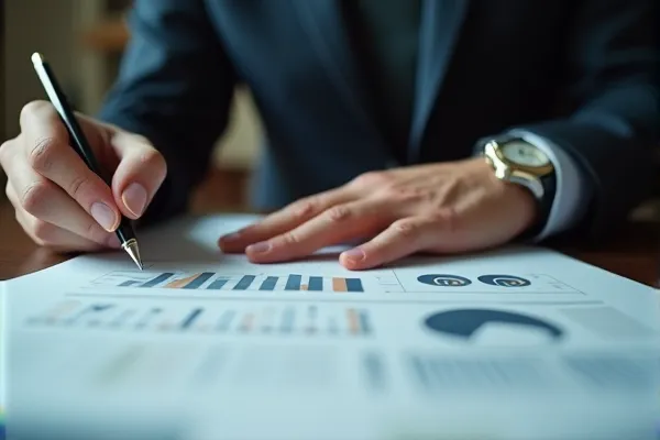 The meticulous and calm review of family assets, illustrating the professional expertise and fiduciary care required for high-net-worth trust management.