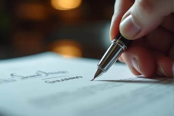 A calm and thoughtful representation of the disciplined execution of a Last Will and Testament under California law.